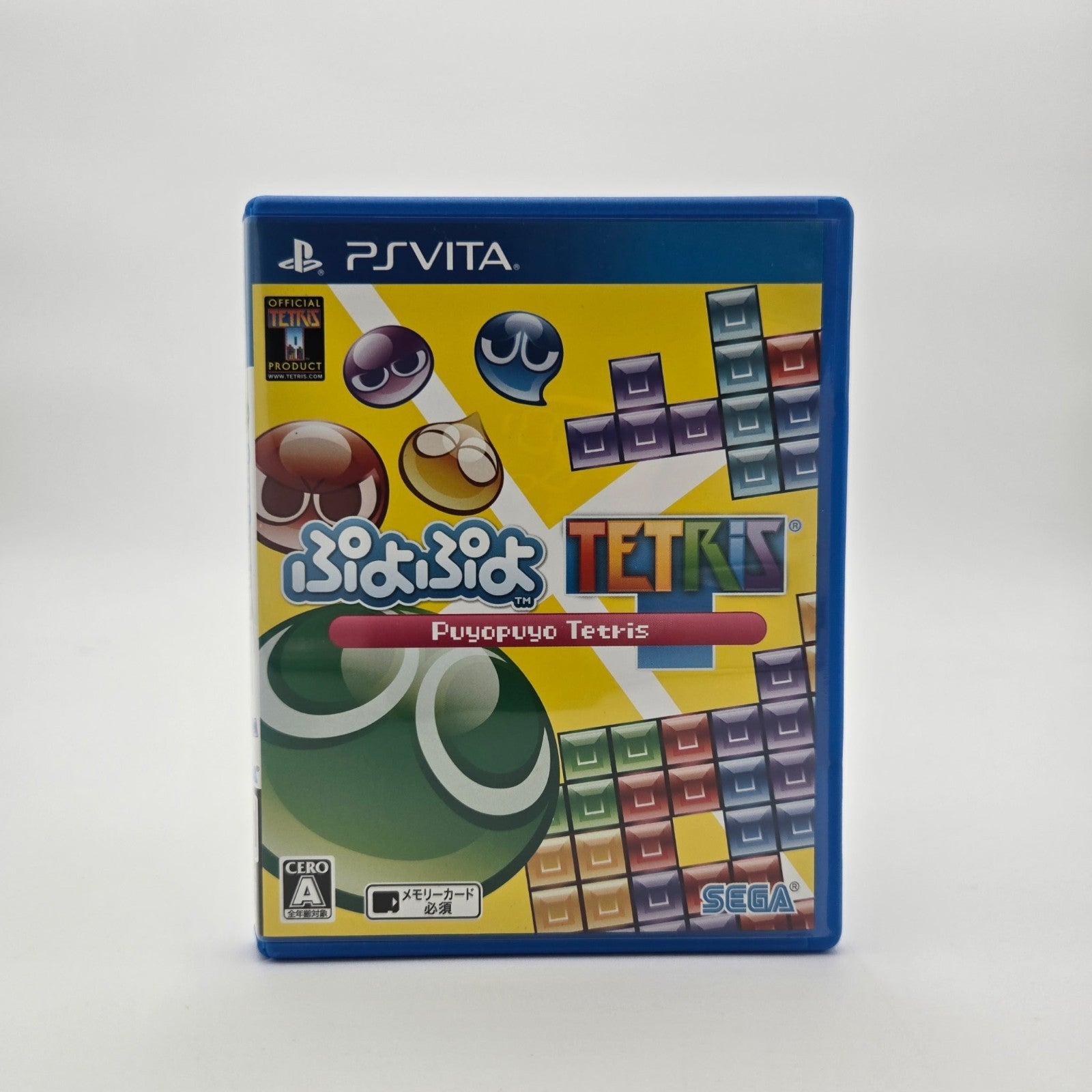 Puyopuyo Tetris (Vita) CIB Complete Authentic Tested