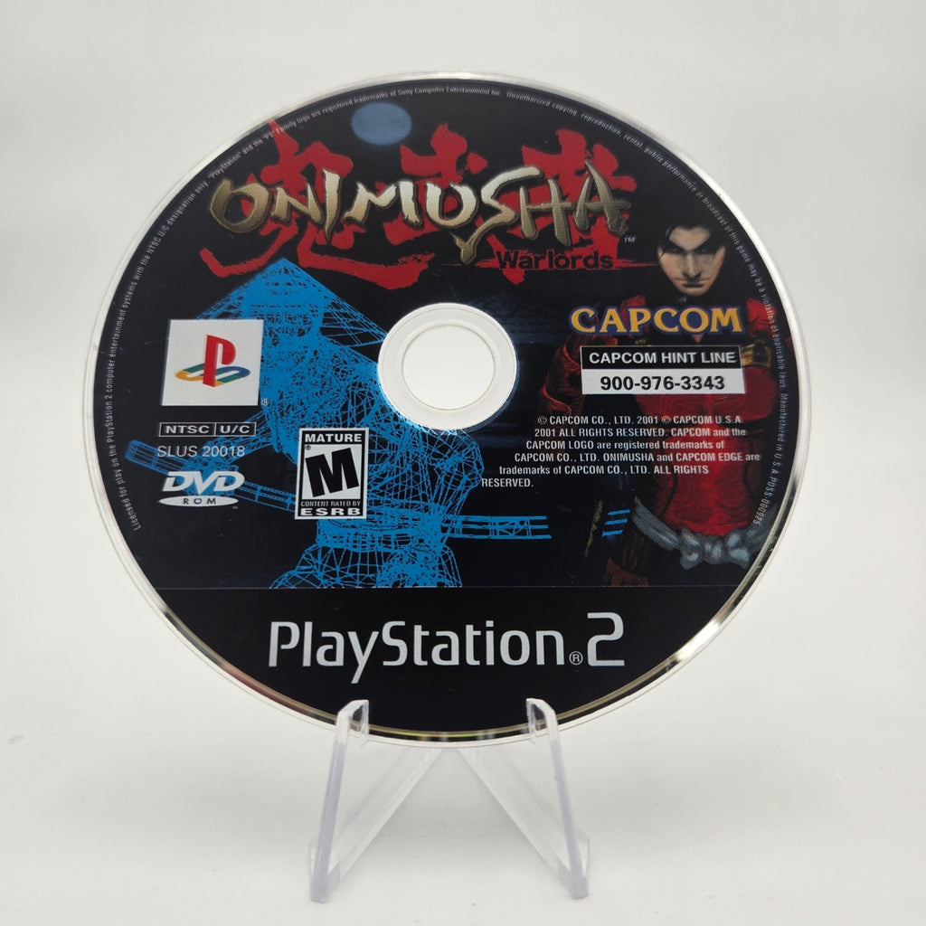 Onimusha Warlords (Playstation 2) Authentic Tested Disc Only