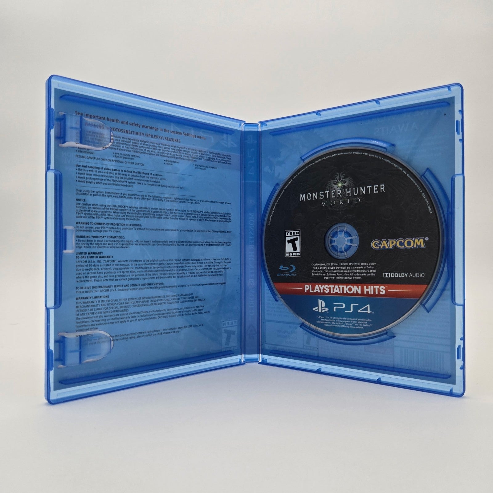 Monster Hunter: World (Playstation 4) CIB Complete Authentic Tested