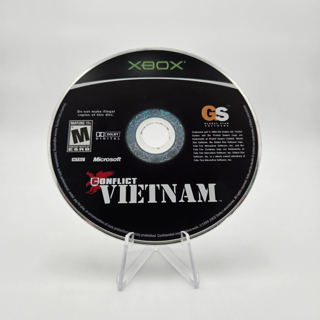 Conflict Vietnam (XBOX) Authentic Tested No Manual
