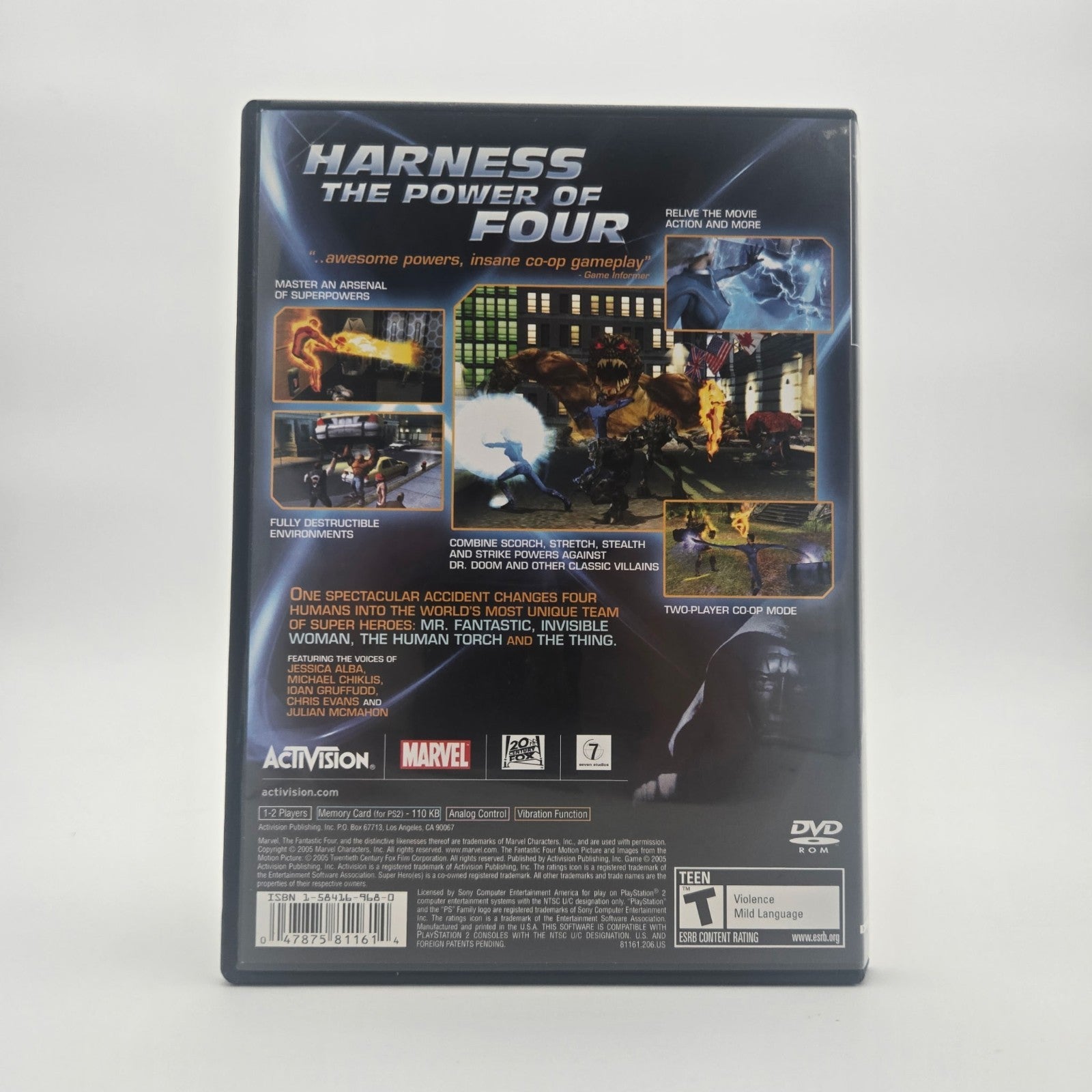 Fantastic 4 (Playstation 2) CIB Complete Authentic Tested