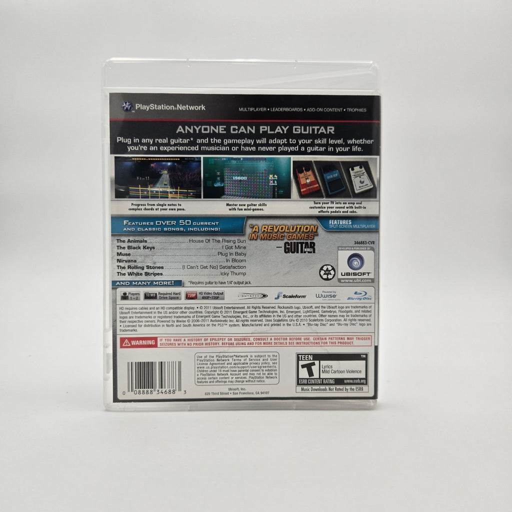 Rocksmith (Playstation 3) CIB Complete Authentic Tested