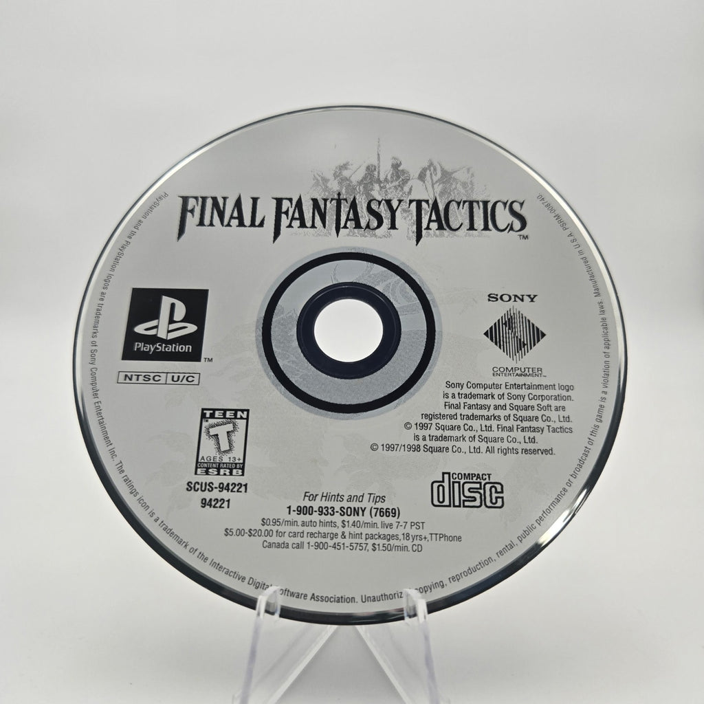 Final Fantasy Tactics (PS1) Authentic Tested Disc Only