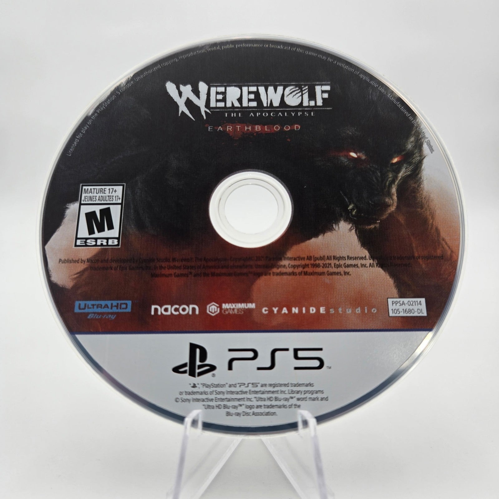 Werewolf The Apocalypse: Earthblood (PS5) CIB Complete Authentic Tested