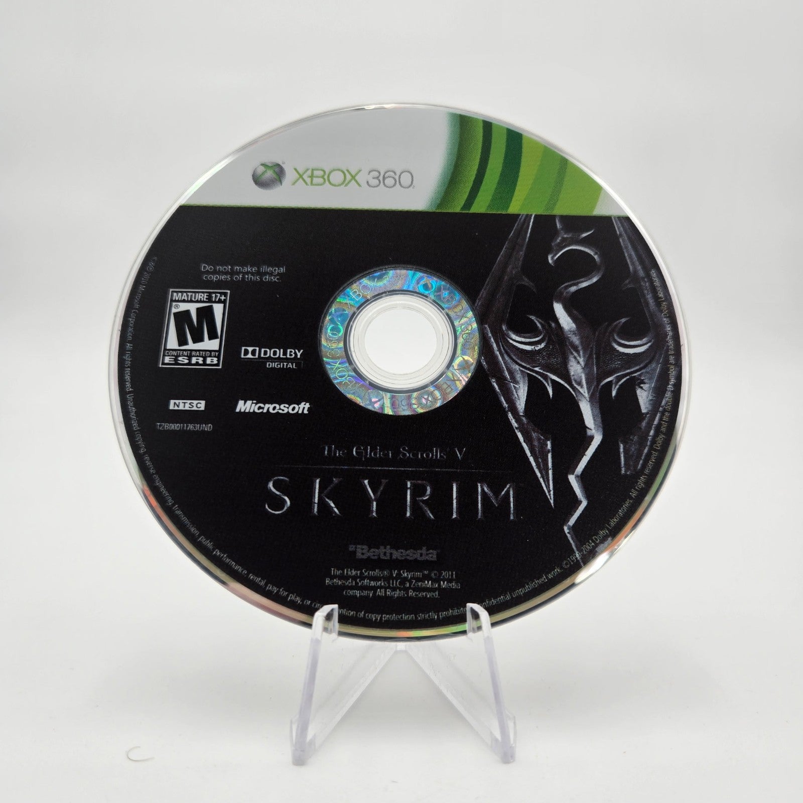 Elder Scrolls V: Skyrim (Xbox 360) CIB Complete Authentic Tested