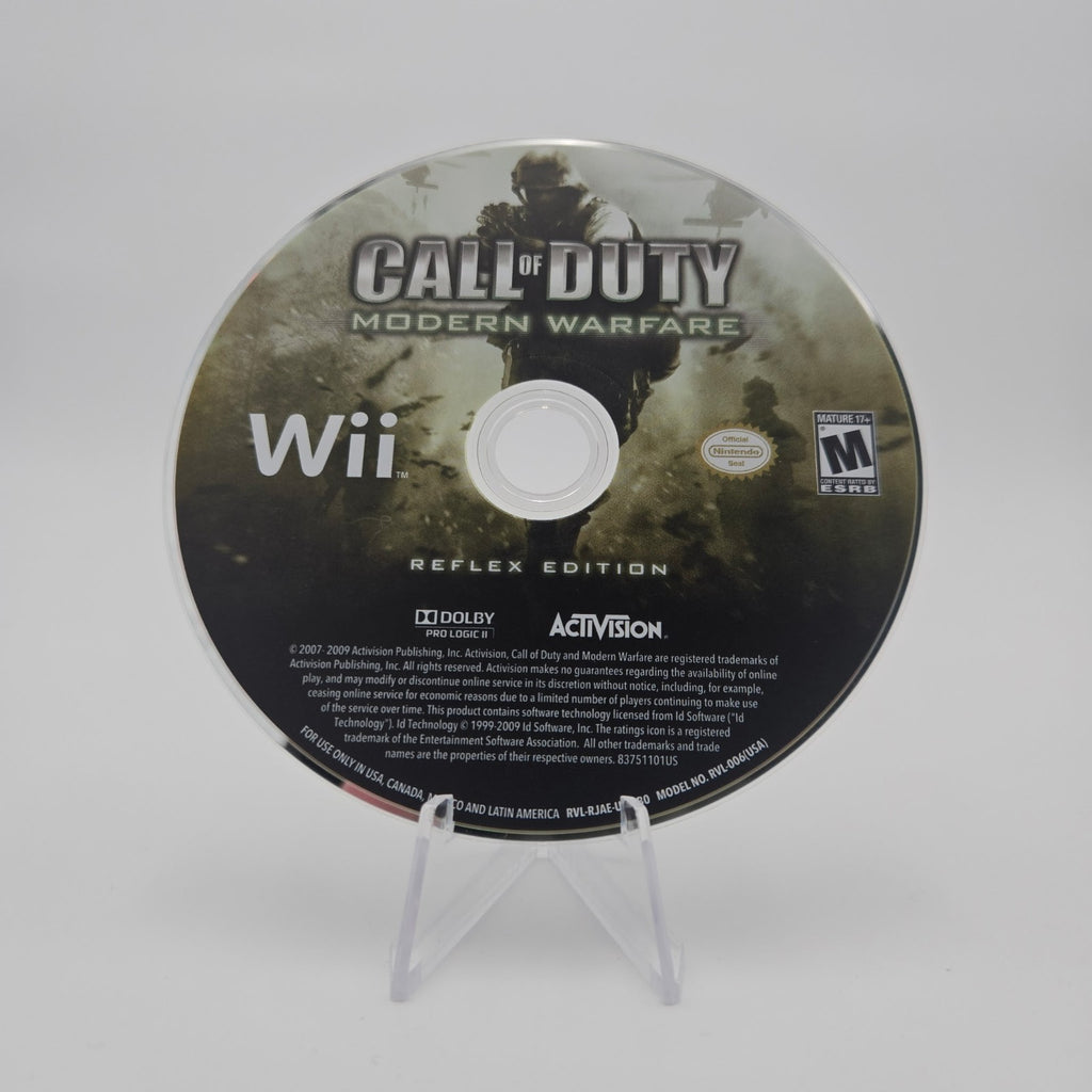 Call of Duty Modern Warfare Reflex Edition (Wii) CIB Complete Authentic Tested