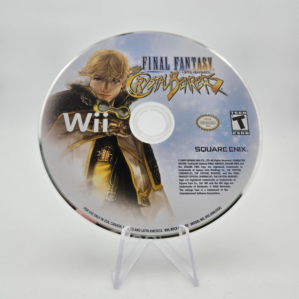 Final Fantasy: The Crystal Bearers (Wii) CIB Complete Authentic Tested