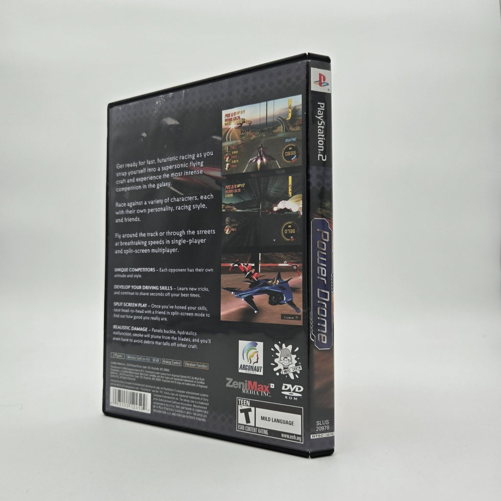 Power Dome (Playstation 2) CIB Complete Authentic Tested *Manual Damage*
