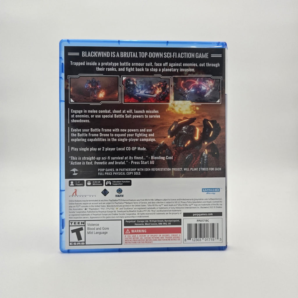 Blackwind (PS5) CIB Complete Authentic Tested