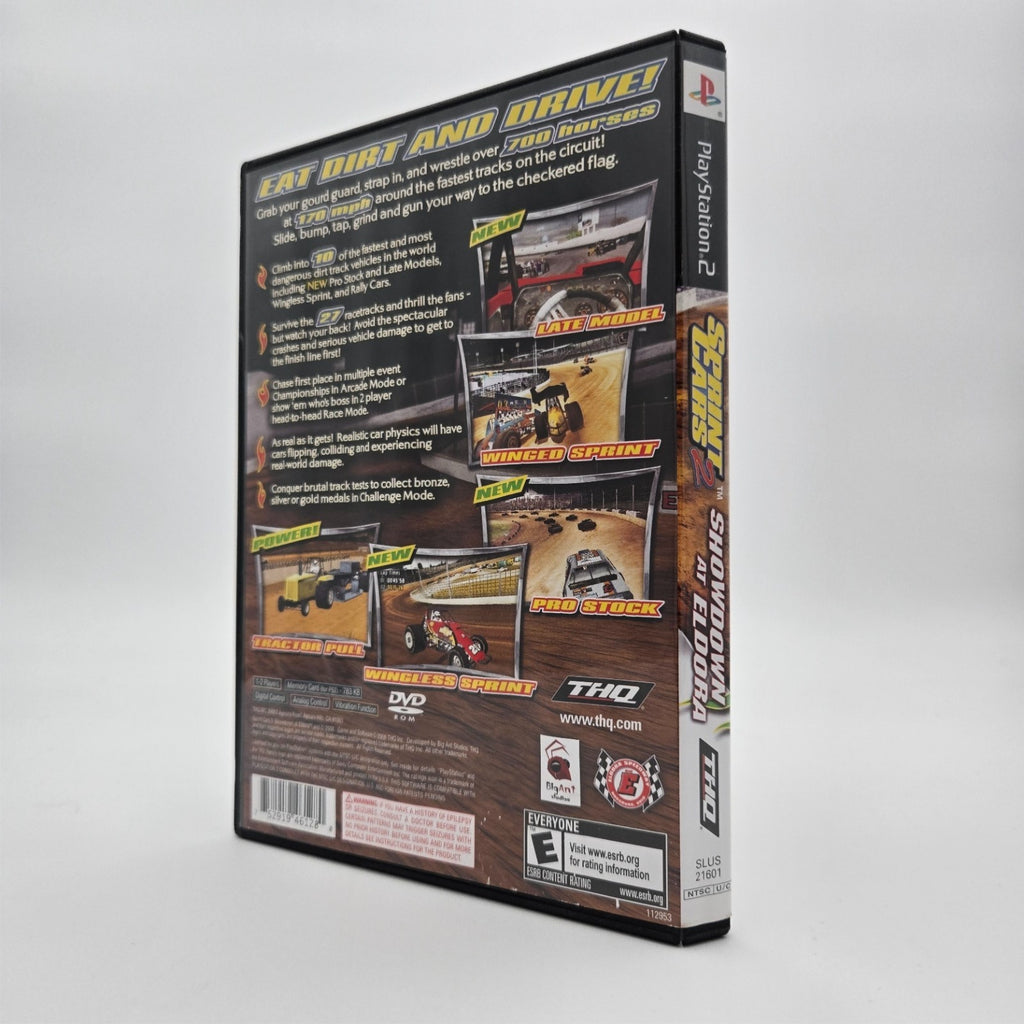 Sprint Cars 2 (Playstation 2) CIB Complete Authentic Tested 
