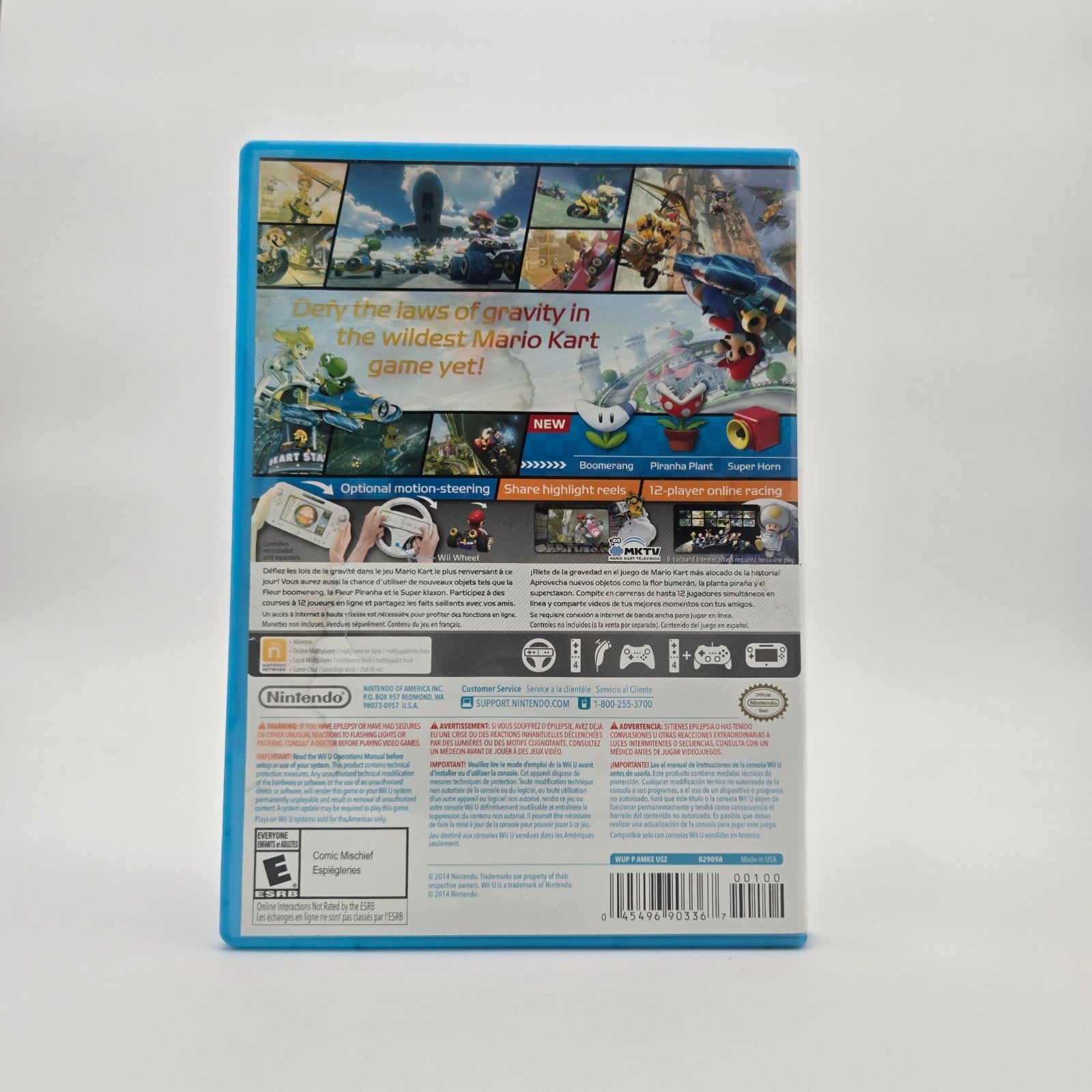Mario Kart 8 (Wii U) CIB Complete Authentic Tested