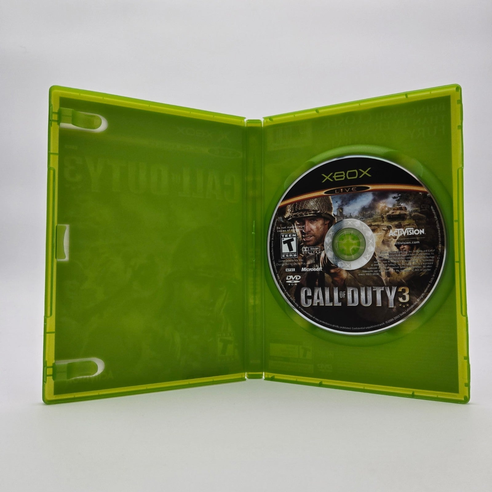 Call of Duty 3 (XBOX) Authentic Tested No Manual