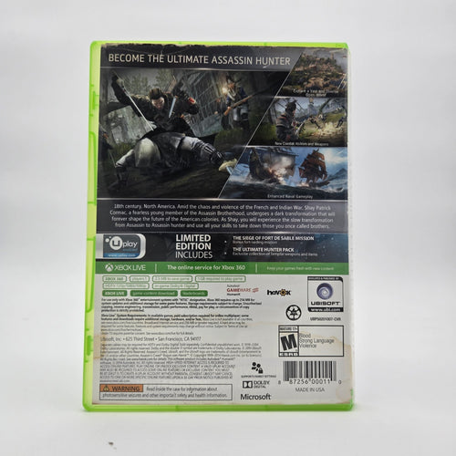 Assassin's Creed: Rogue (Xbox 360) CIB Complete Authentic Tested