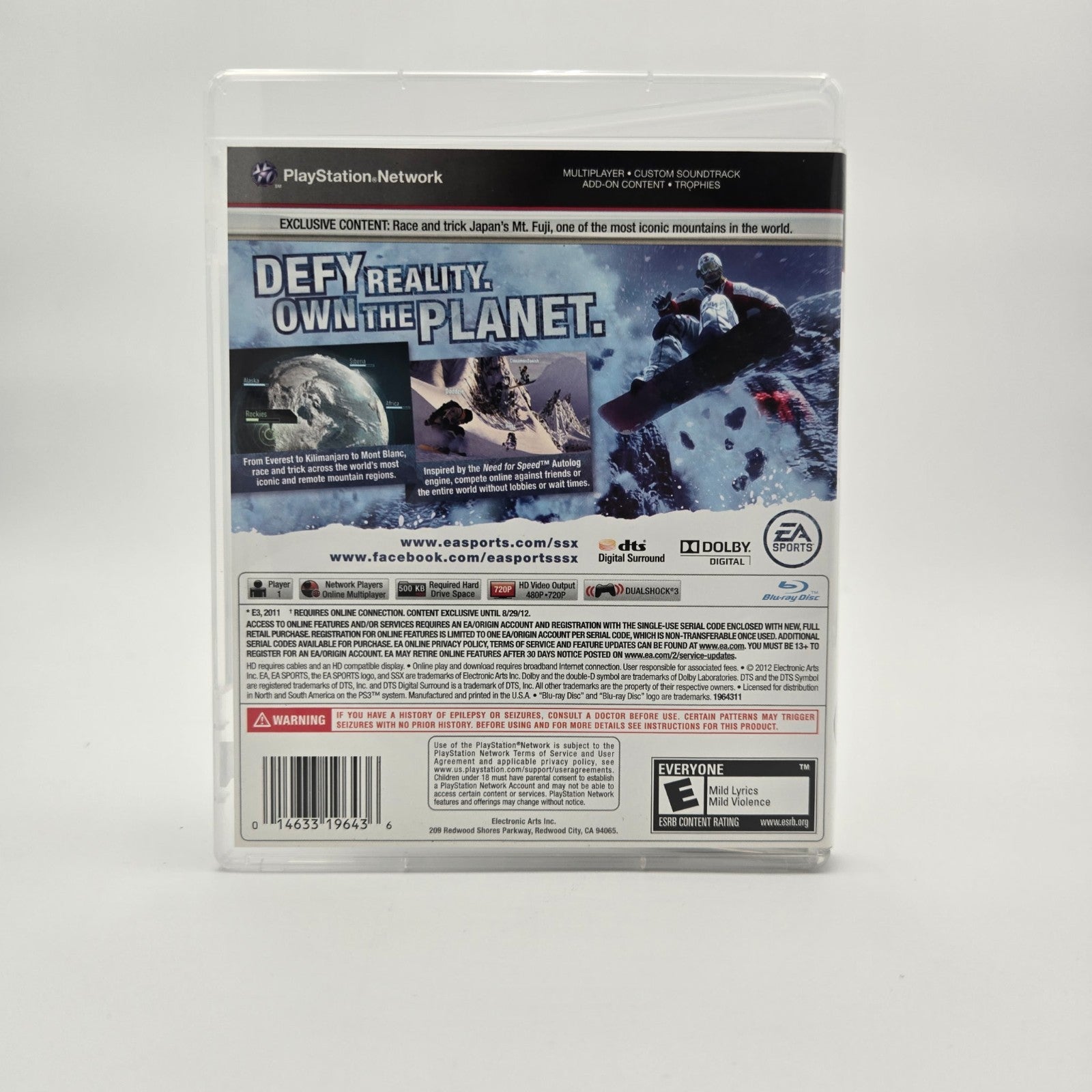 SSX (Playstation 3) CIB Complete Authentic Tested
