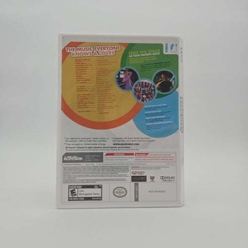 Band Hero (Wii) CIB Complete Authentic Tested