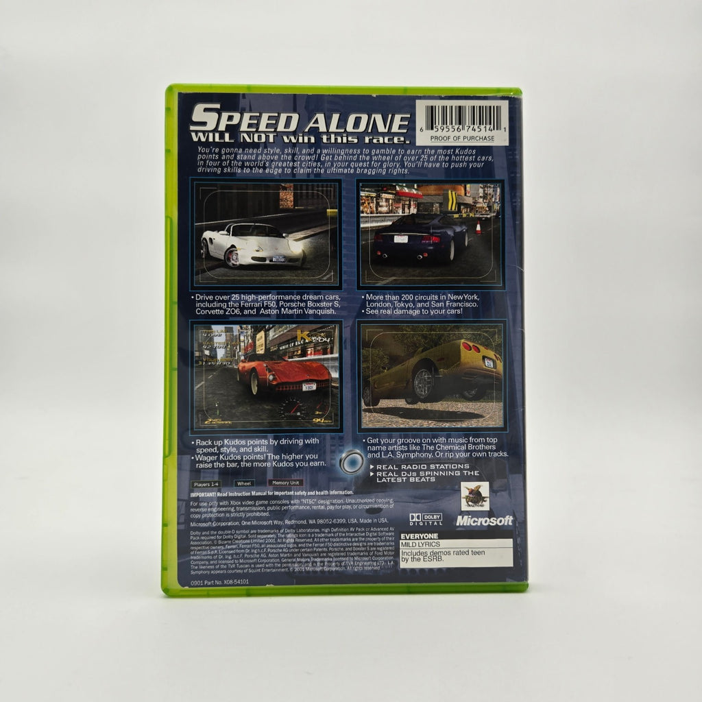 Project Gotham Racing (XBOX) Authentic Tested No Manual
