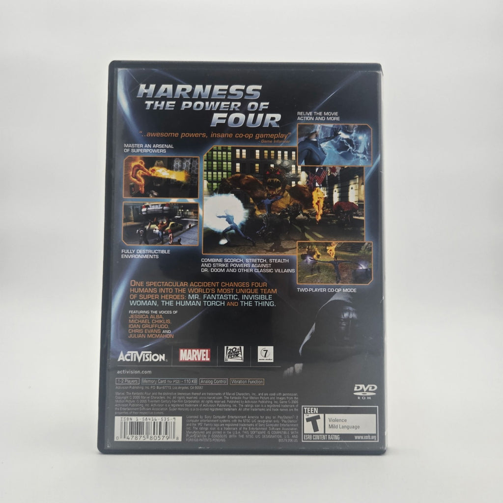 Fantastic 4 (Playstation 2) CIB Complete Authentic Tested