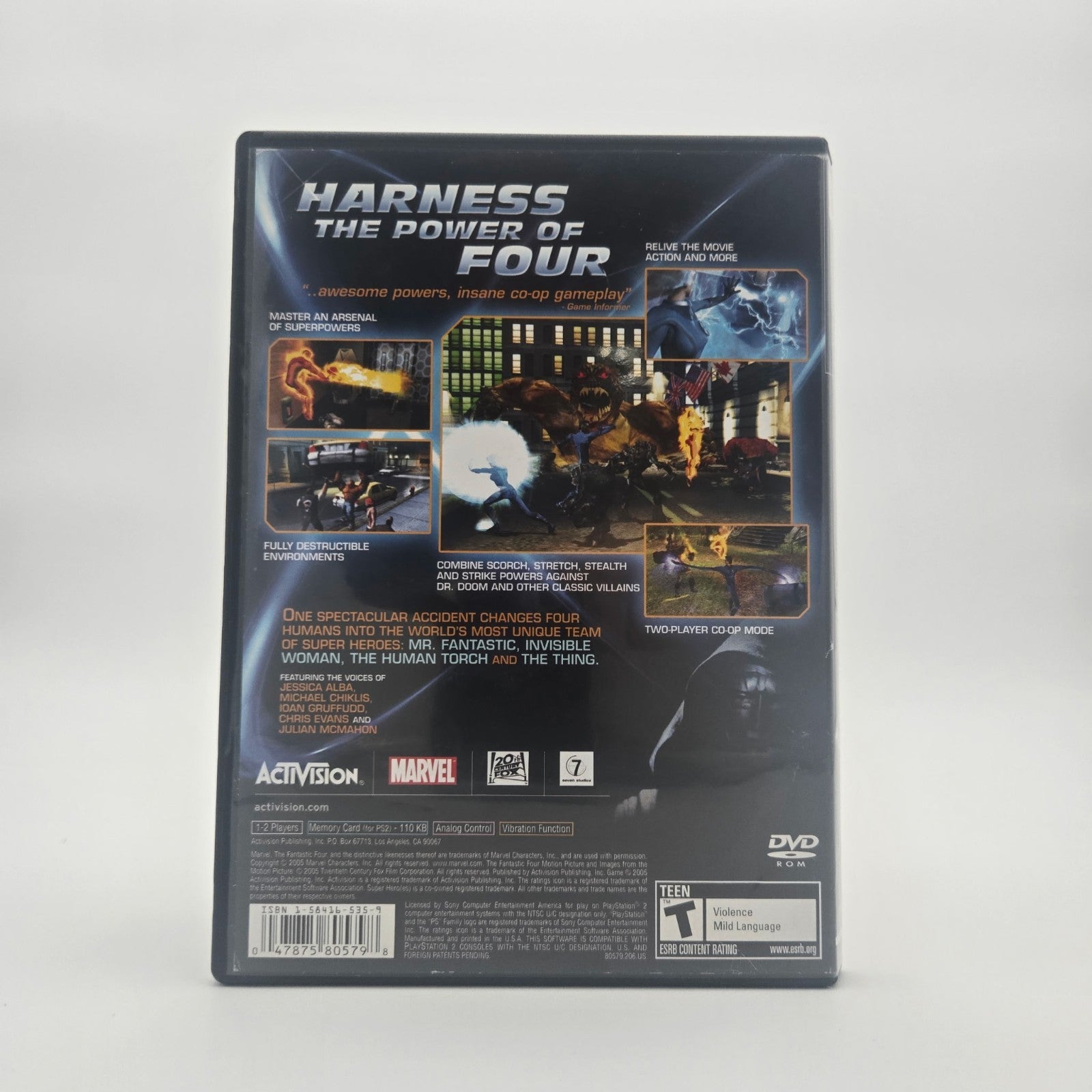 Fantastic 4 (Playstation 2) CIB Complete Authentic Tested