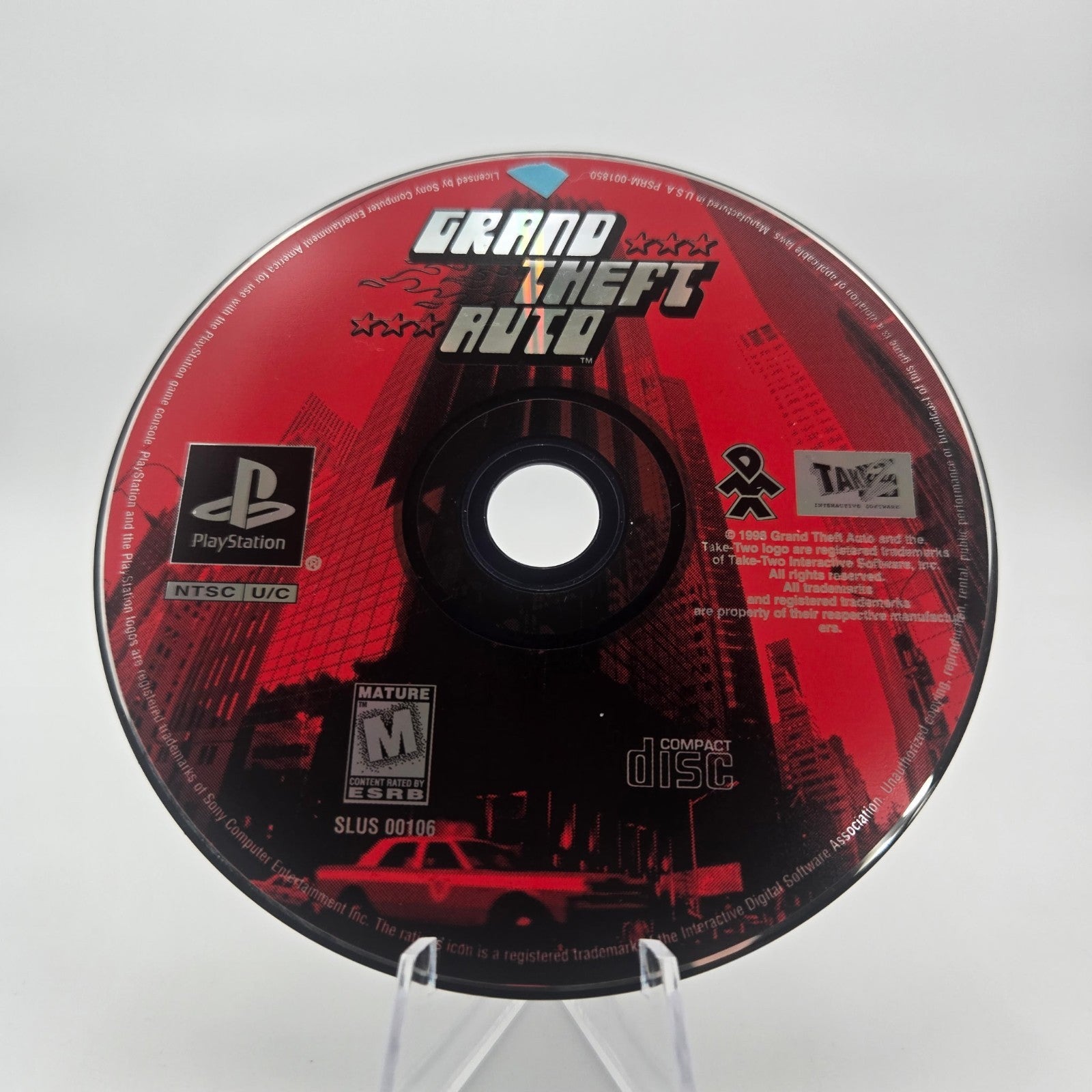 Grand Theft Auto (PS1) Authentic Tested Disc Only