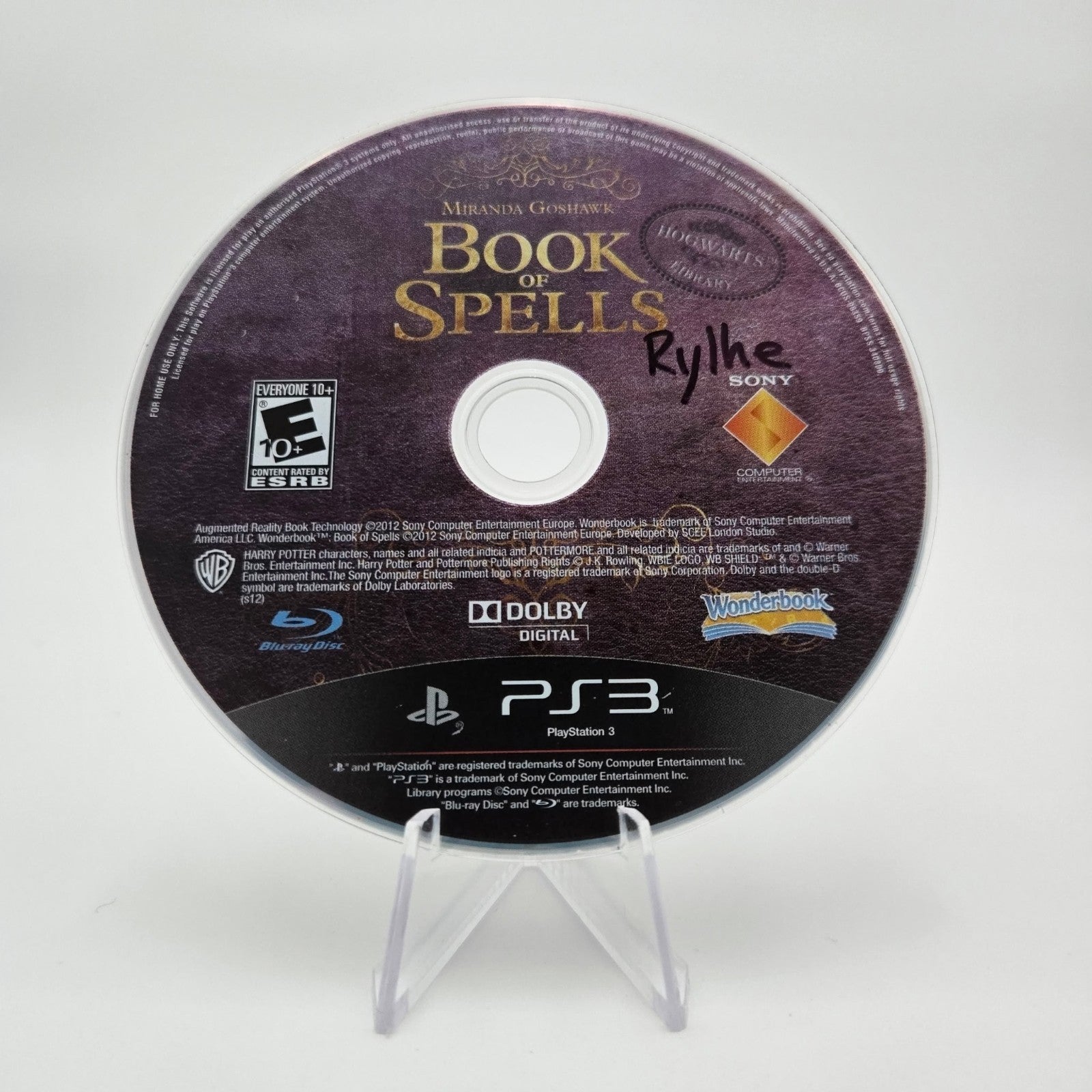 Book of Spells (Playstation 3) Authentic Tested No Manual