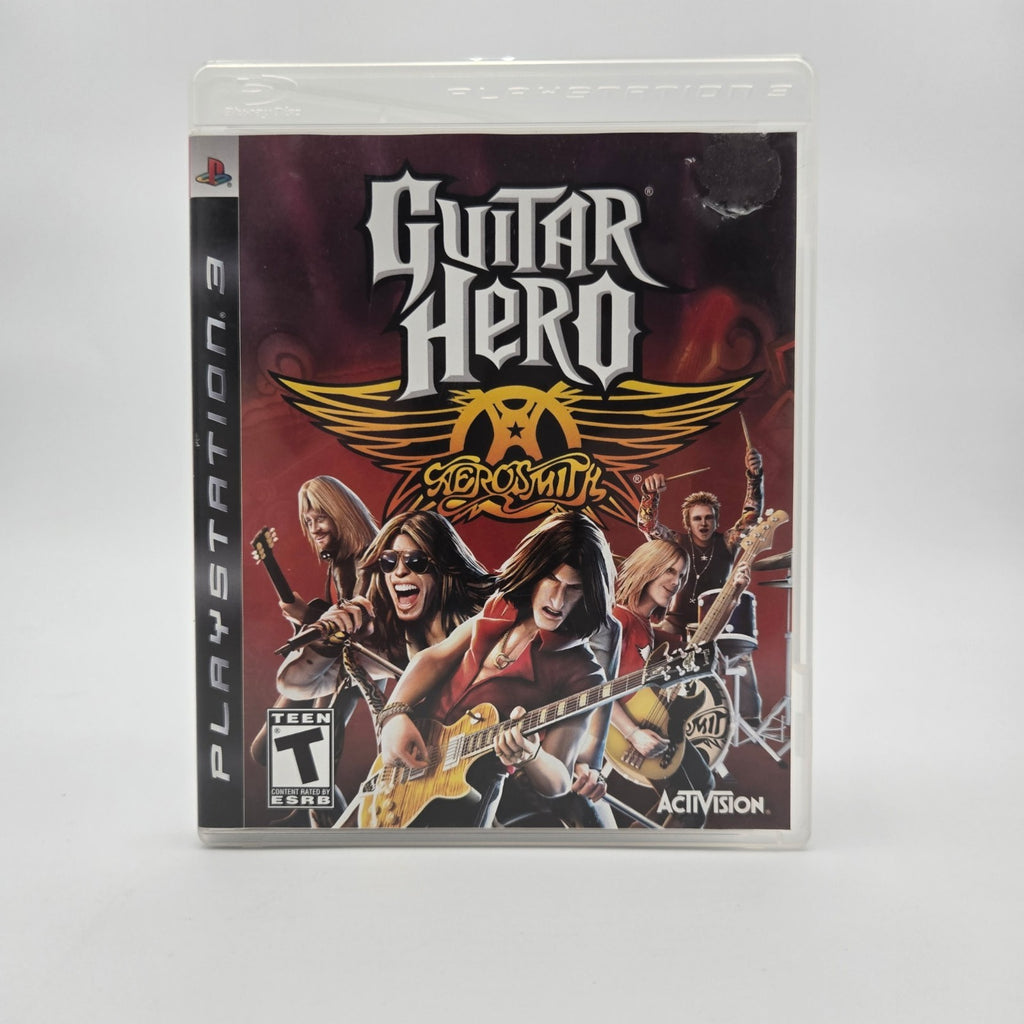 Guitar Hero Aerosmith (Playstation 3) CIB Complete Authentic Tested