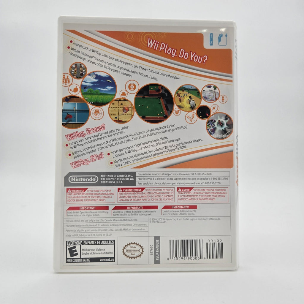 Wii Play (Wii) CIB Complete Authentic Tested