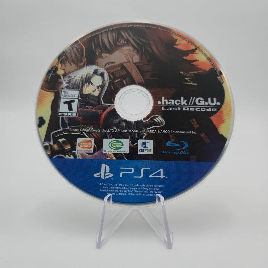 .Hack//G.U.: Last Recode (Playstation 4) CIB Complete Authentic Tested