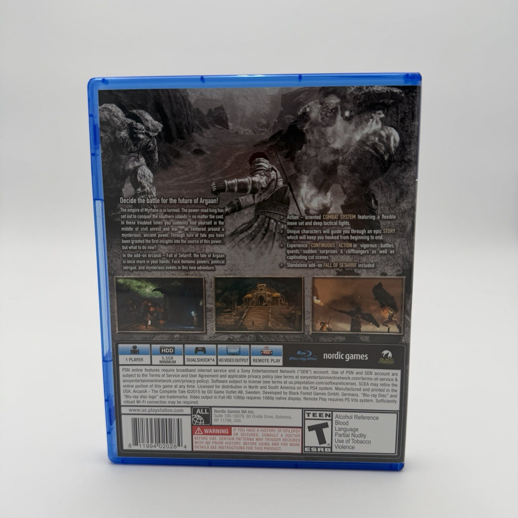Arcania The Complete Tale (PS4) CIB Complete Authentic Tested