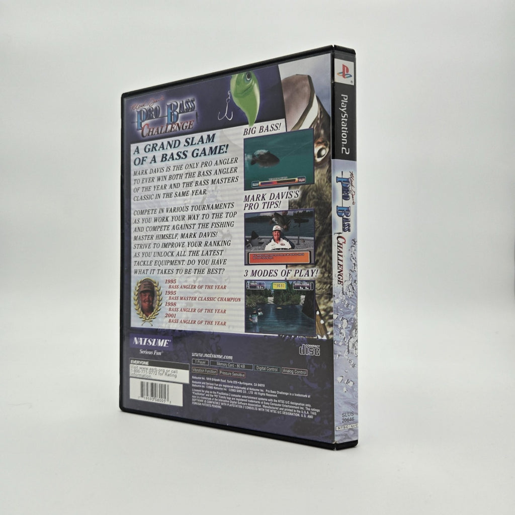 Mark Davis: Pro Bass Challenge (Playstation 2) Authentic Tested No Manual