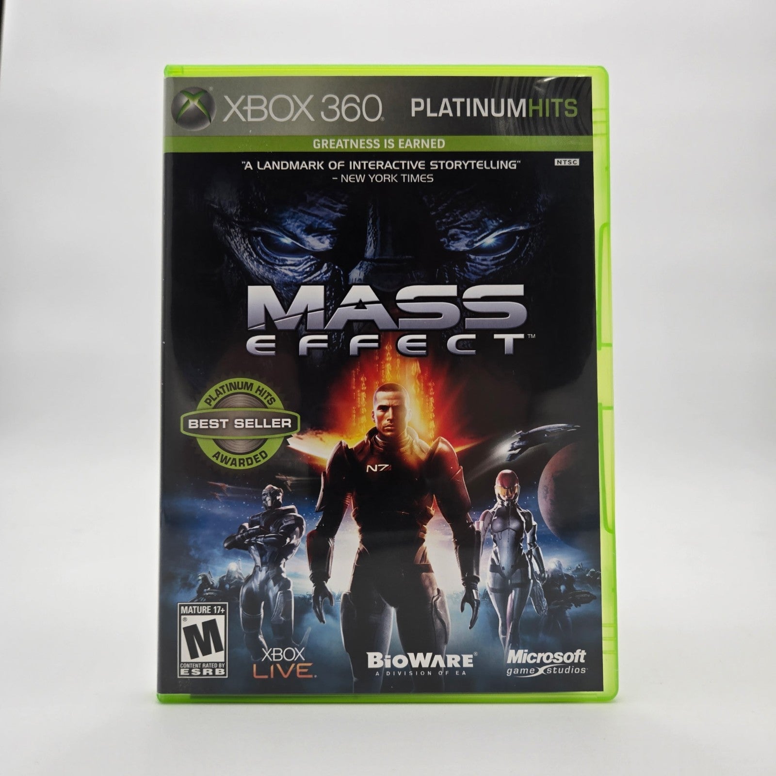Mass Effect (Xbox 360) CIB Complete Authentic Tested
