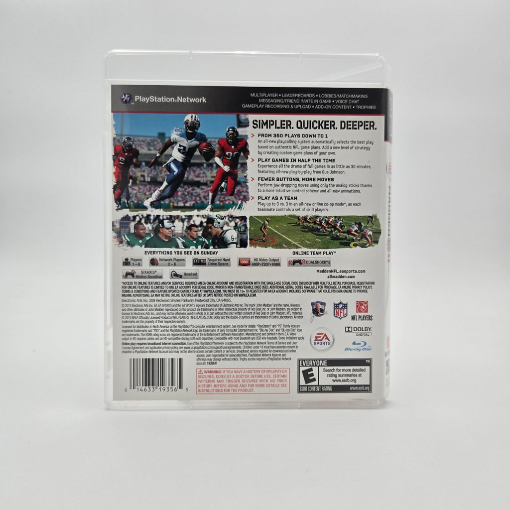 Madden 11 (Playstation 3) CIB Complete Authentic Tested