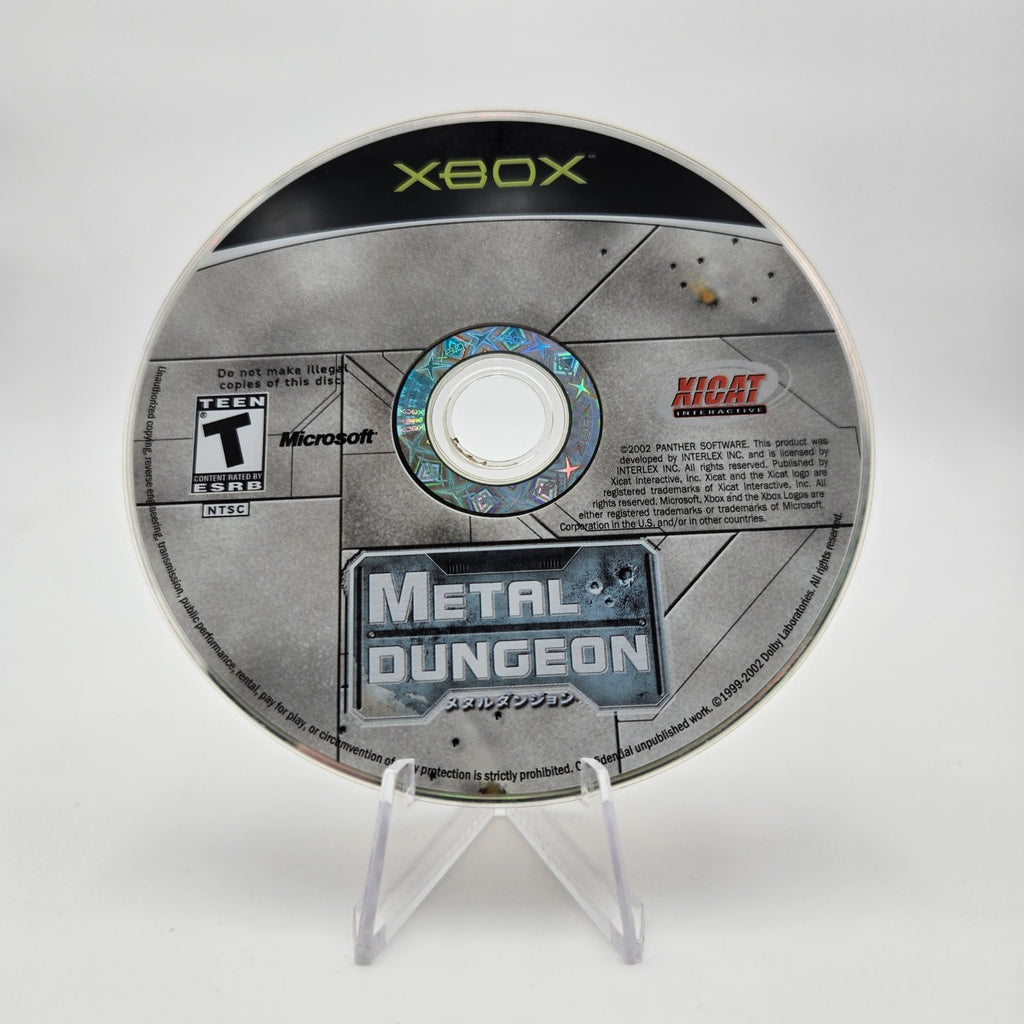 Metal Dungeon (XBOX) Authentic Tested No Manual