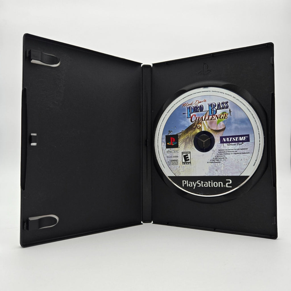 Mark Davis: Pro Bass Challenge (Playstation 2) Authentic Tested No Manual