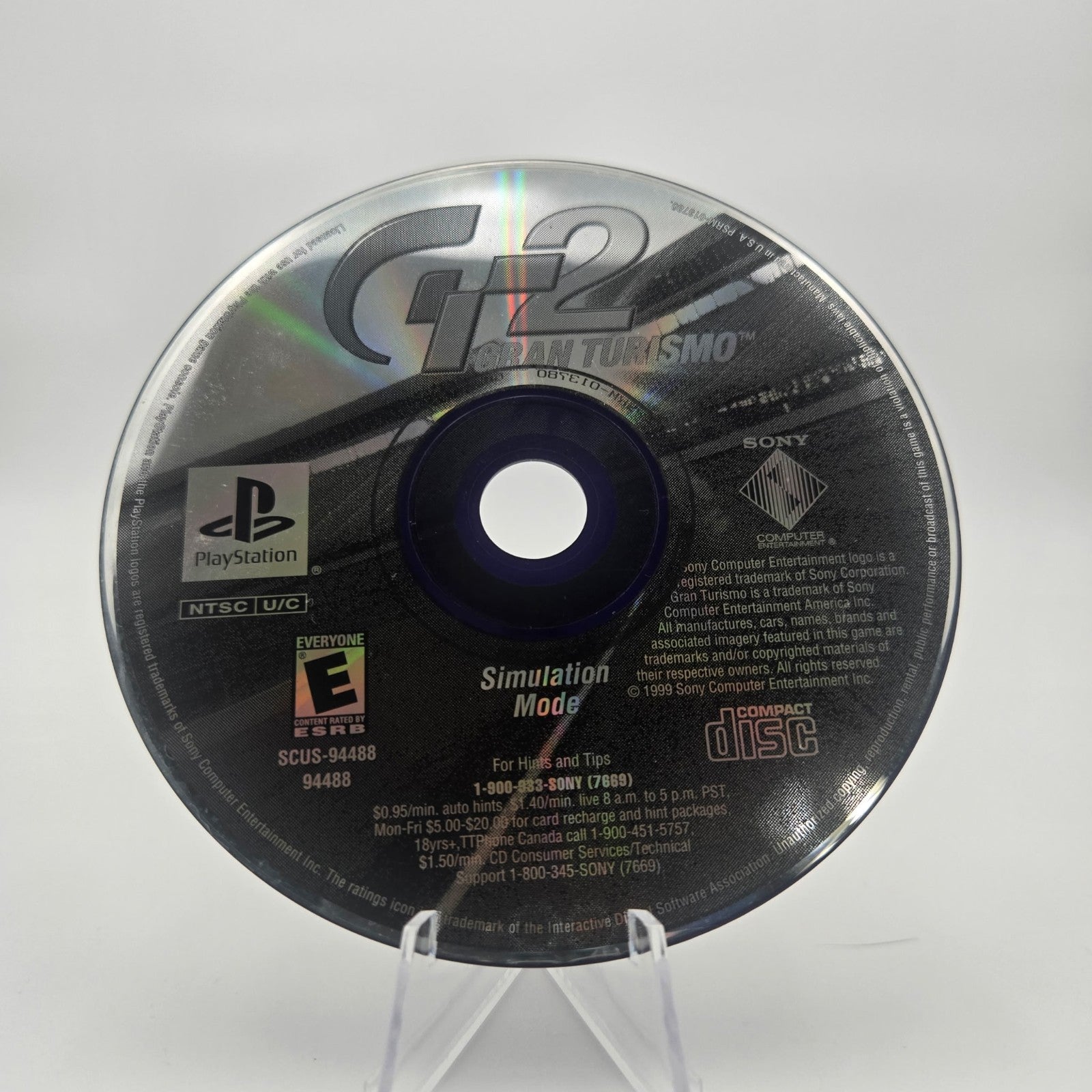 Gran Turismo 2 (PS1) Authentic Tested Disc Only