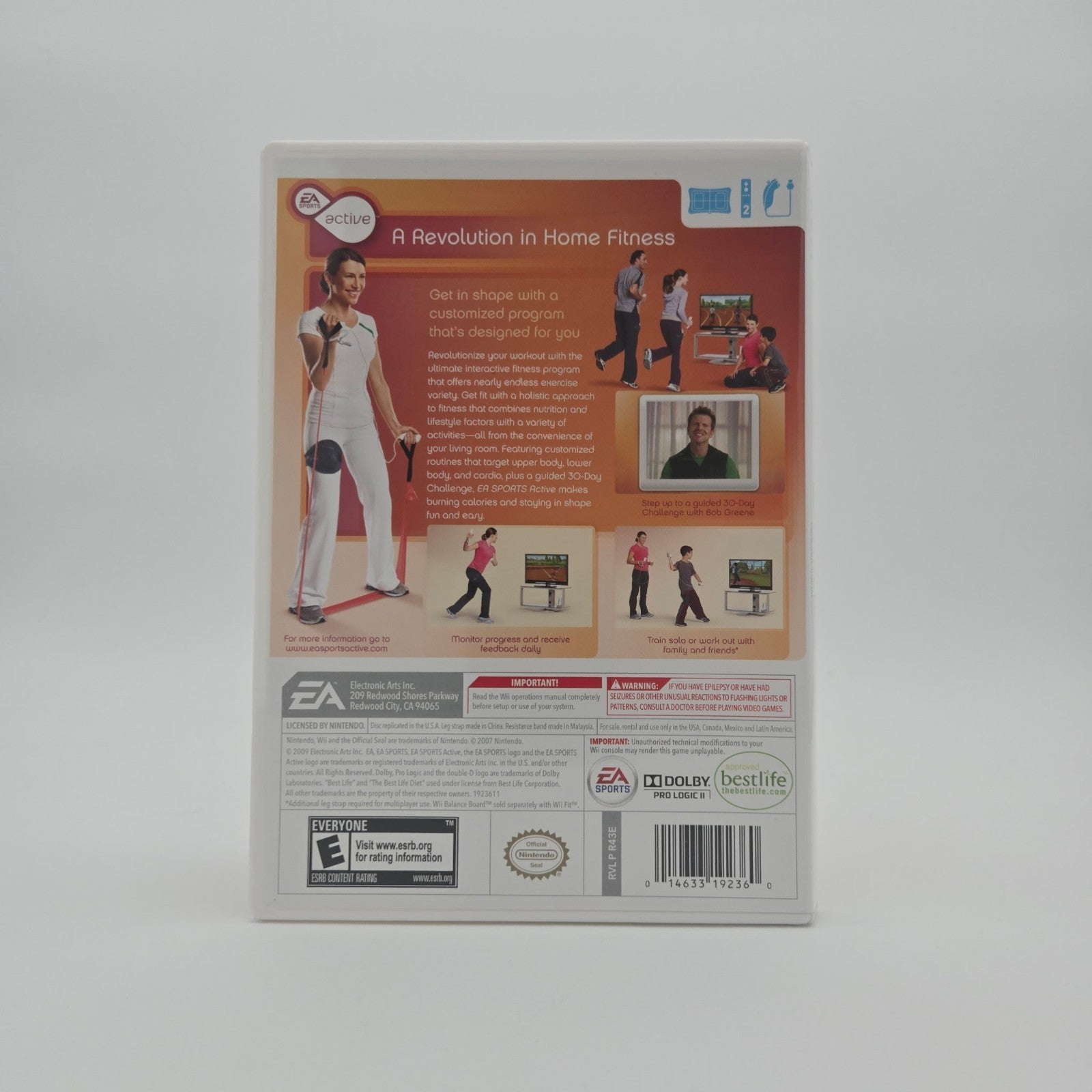 EA Sports Active Personal Trainer (Wii) CIB Complete Authentic Tested