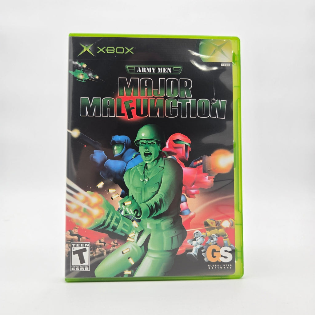 Army Men: Major Malfunction (XBOX) CIB Complete Authentic Tested