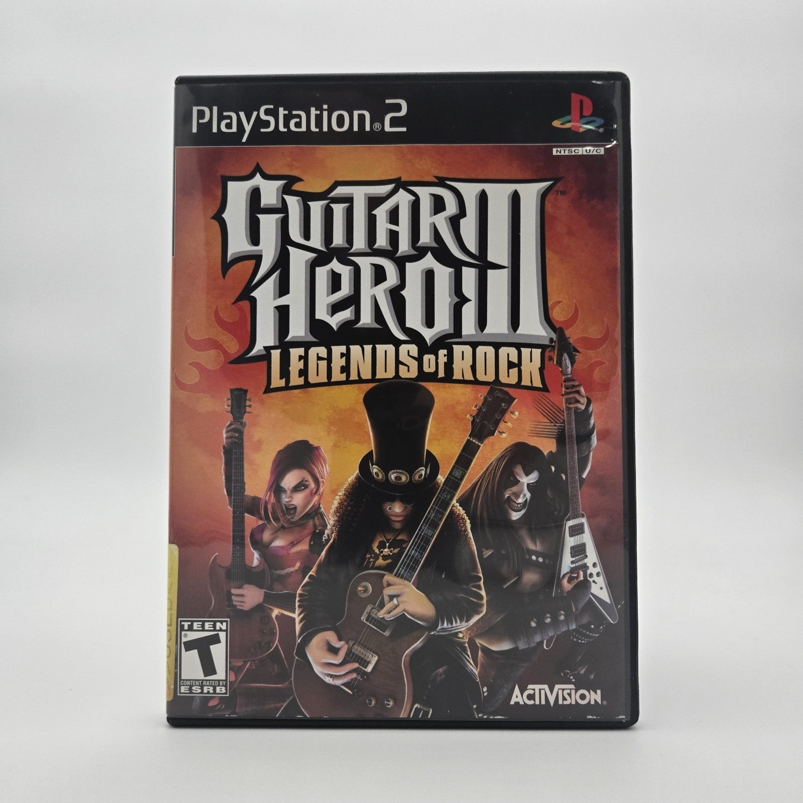 Guitar Hero III: Legends of Rock (Playstation 2) Authentic Tested No Manual