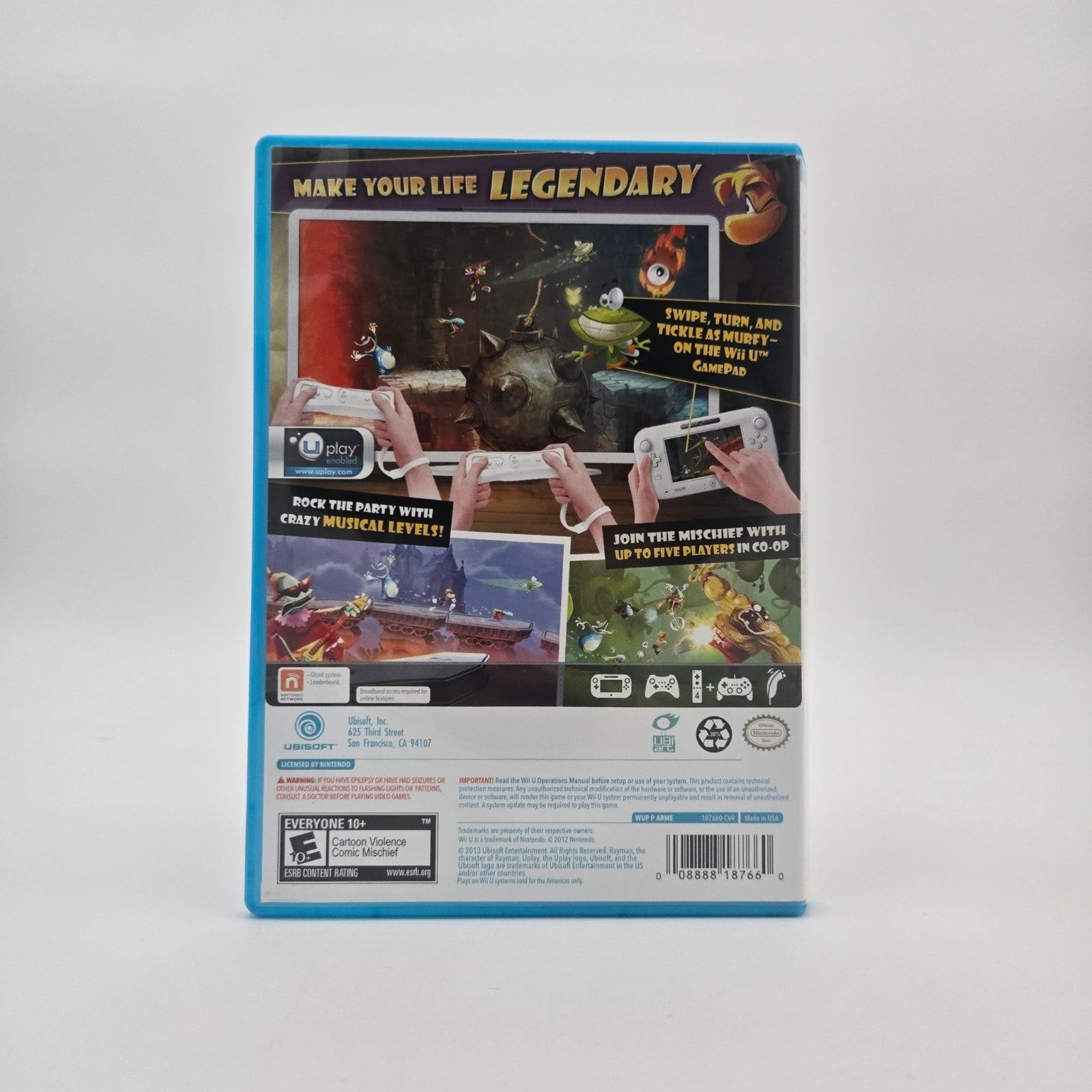 Rayman Legends (Wii U) CIB Complete Authentic Tested