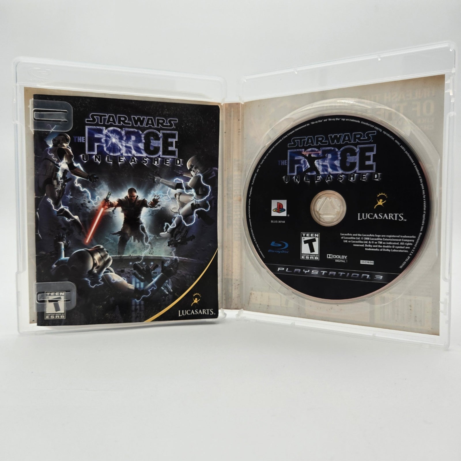 Star Wars: The Force Unleashed (Playstation 3) CIB Complete Authentic Tested