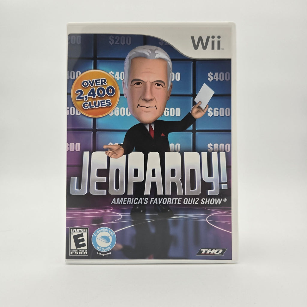 Jeopardy! (Wii) CIB Complete Authentic Tested