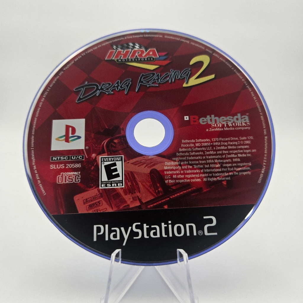 IHRA Drag Racing 2 (PS2) Authentic Tested Disc Only