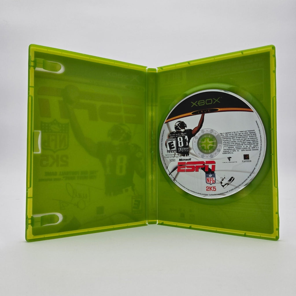 ESPN NFL 2K5 (XBOX) Authentic Tested No Manual