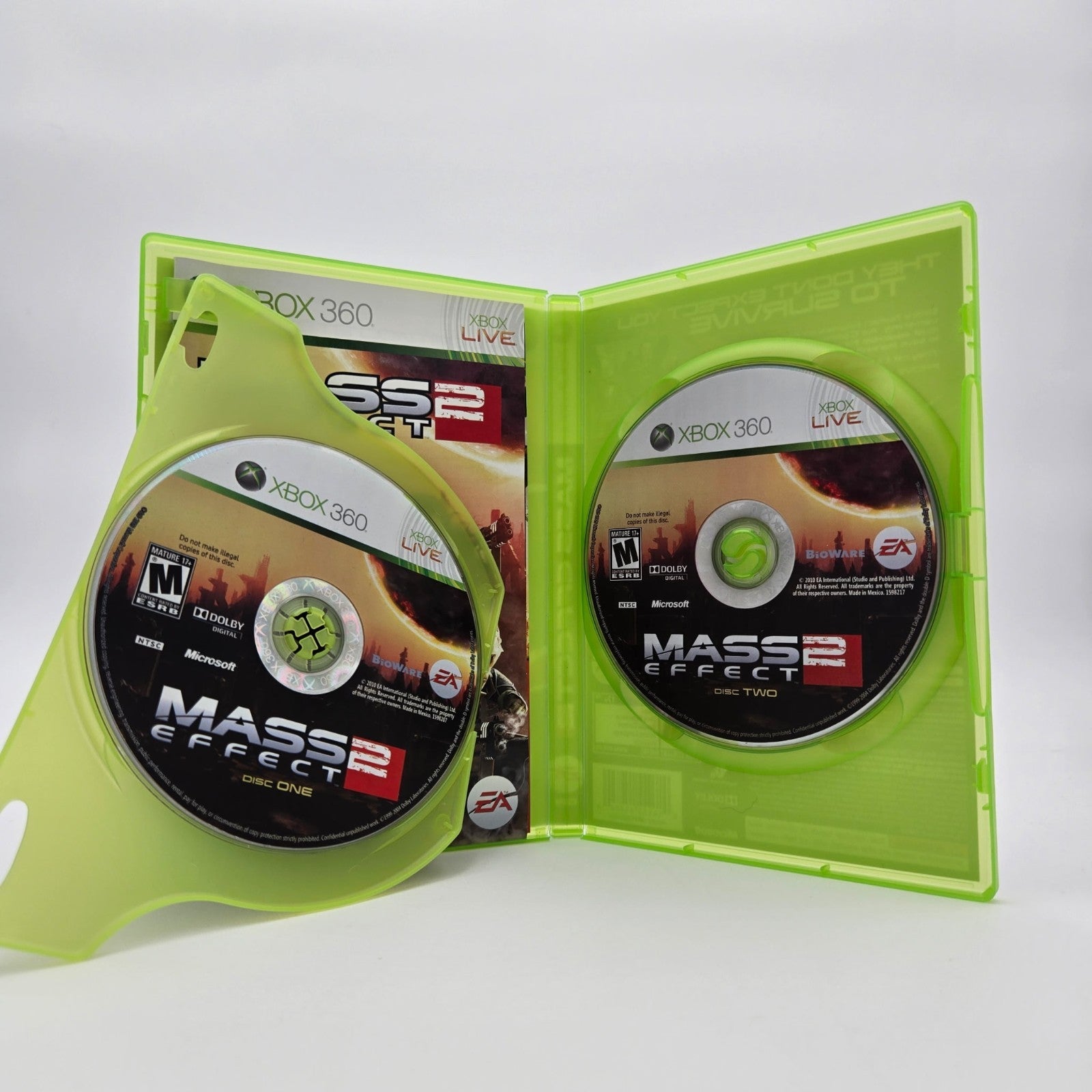 Mass Effect 2 (Xbox 360) CIB Complete Authentic Tested