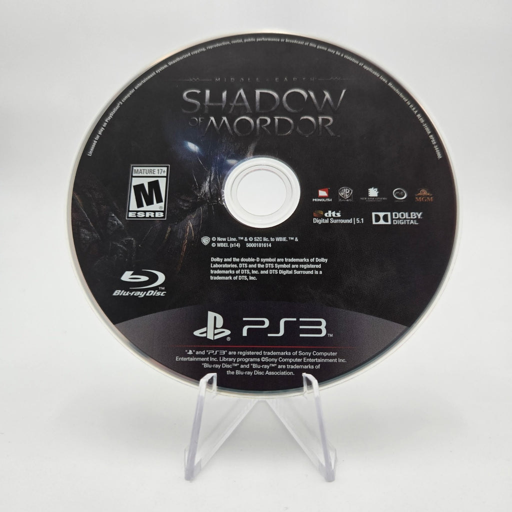 Shadow of Mordor (Playstation 3) CIB Complete Authentic Tested