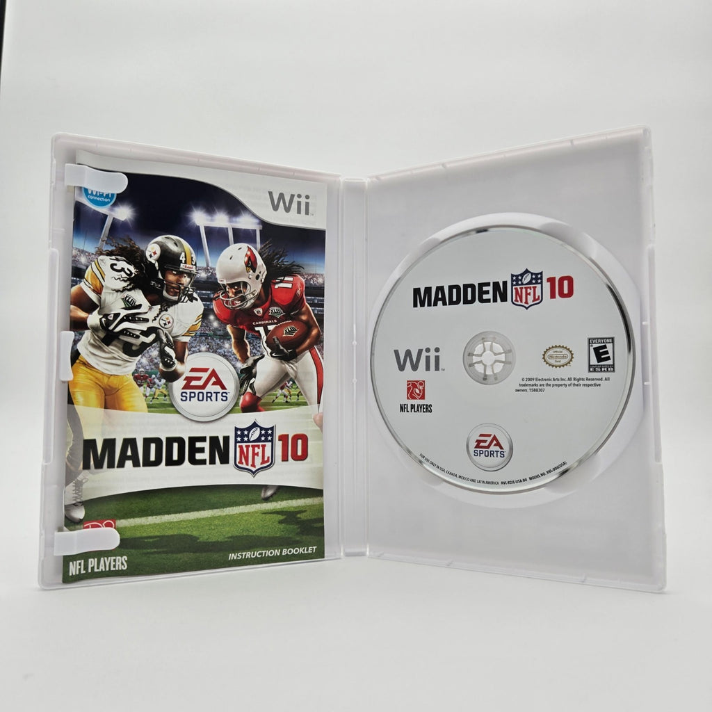 Madden 10 (Wii) CIB Complete Authentic Tested