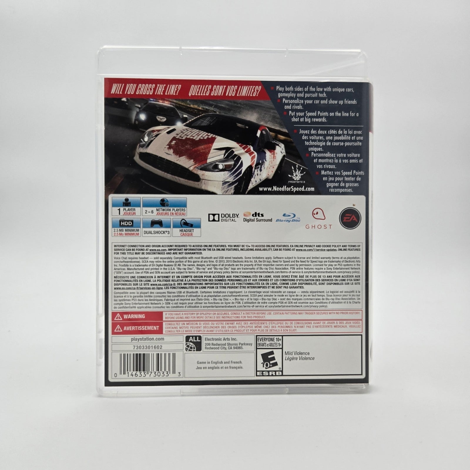 Need For Speed Rivals (Playstation 3) CIB Complete Authentic Tested