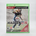 Madden NFL 15 Ultimate Edition (Xbox One) CIB Complete Authentic Tested