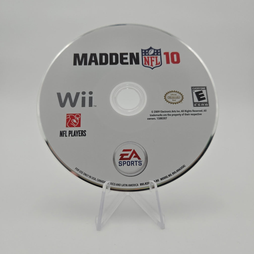 Madden 10 (Wii) CIB Complete Authentic Tested