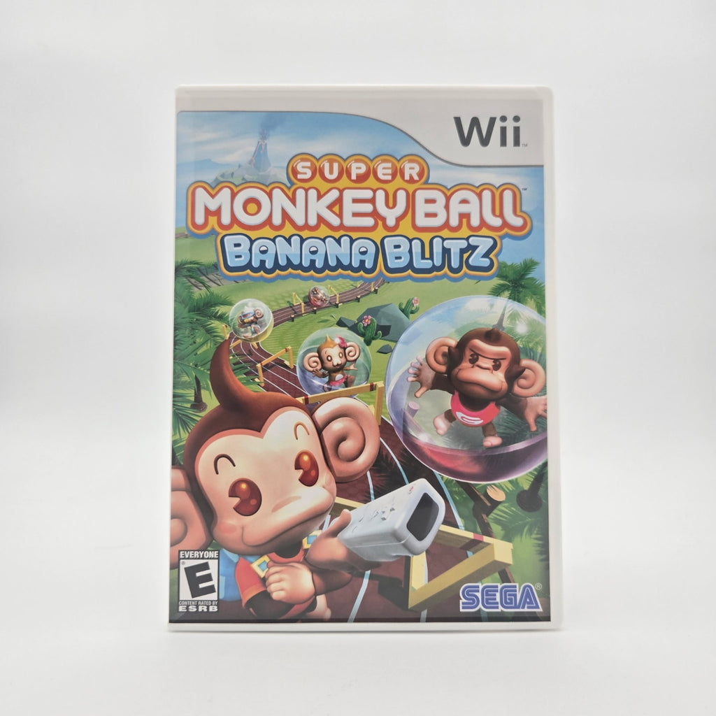 Super Monkey Ball Banana Blitz (Wii) CIB Complete Authentic Tested