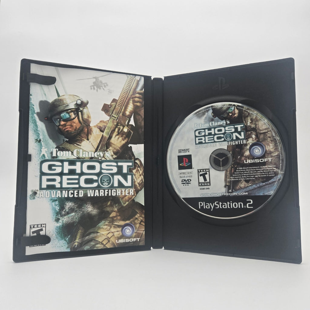 Ghost Recon Advanced Warfighter (Playstation 2) CIB Complete Authentic Tested